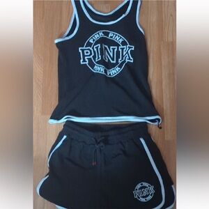 🖤 XJ BOOST | Athletic Tank & Shorts Set | Logo Graphic | Sporty Lounge | L/XL 🖤